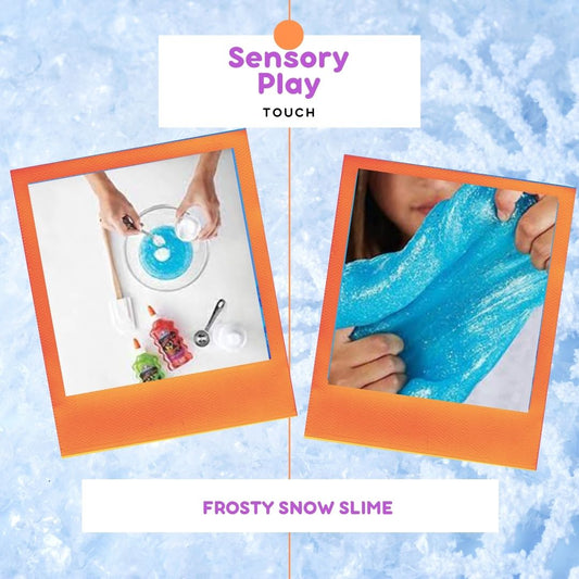 Sensory Play - Frosty snow Slime