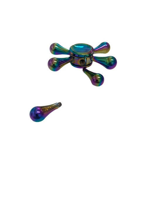 Wheel spinner with 2 arms unscrewed