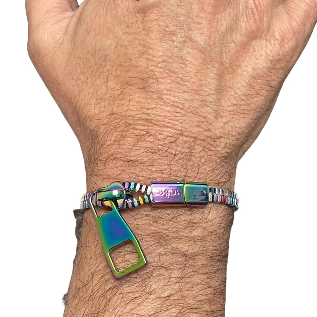 Unisex Wearable fidget zipper bracelet