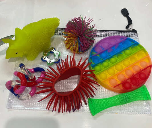 7 fidgets in the Classroom fidget pack sensory play store