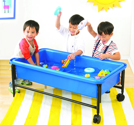 Sand and Water Play Tray with adjustable height