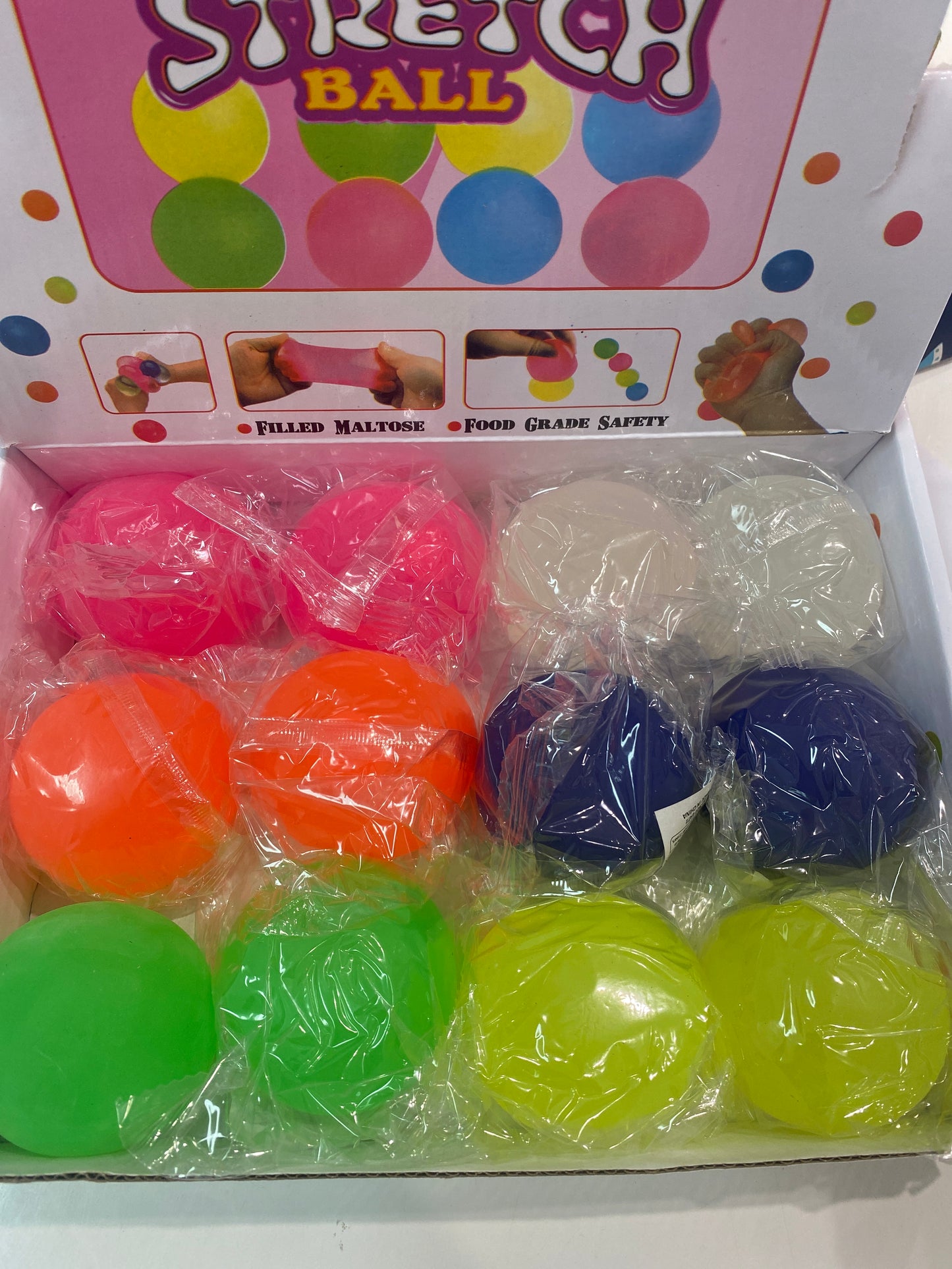 Neon Gel  Stress Ball