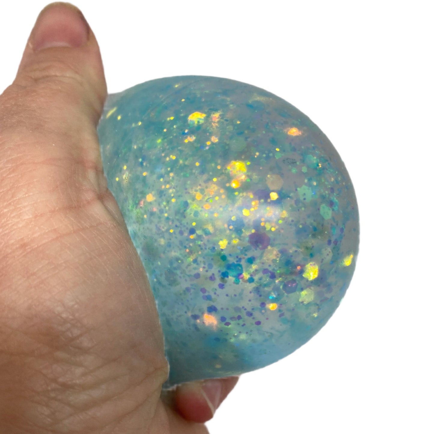 hand held squidgy ball