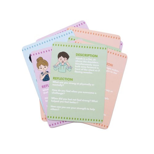 Reflection questions for affirmation cards
