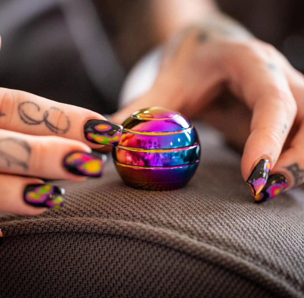 Calming gyro spinner