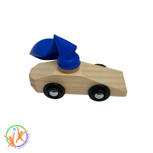 Wooden balloon powered car buy sensory play store