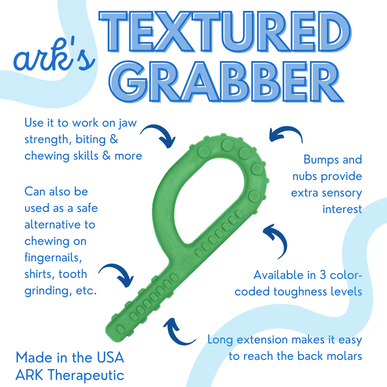 ARK's Textured Grabber Sensory Chew