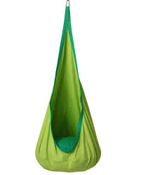 Children's Sensory Pod Swing in green