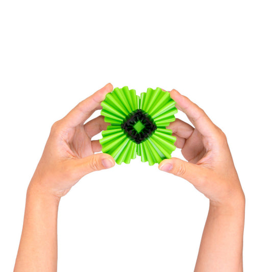 Green fidget gear ball sensory play store