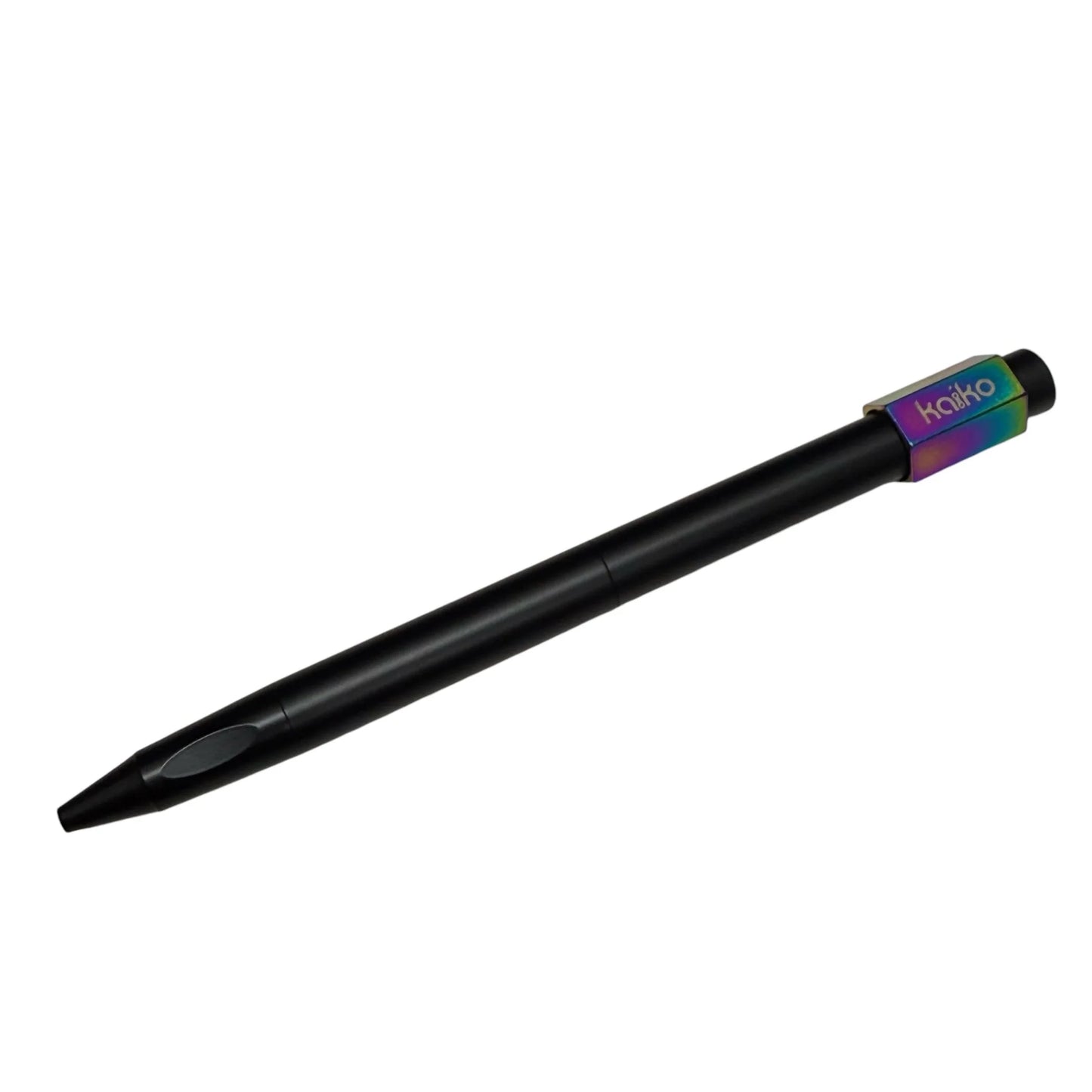 Weighted spinner pen oil slick