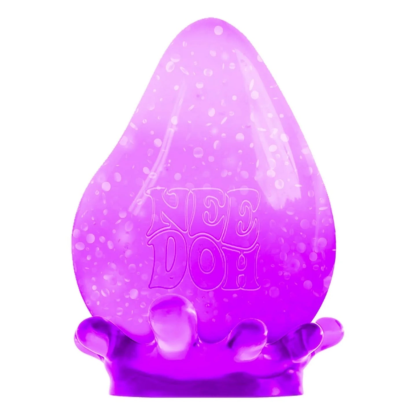 Purple glittery needoh dream drop