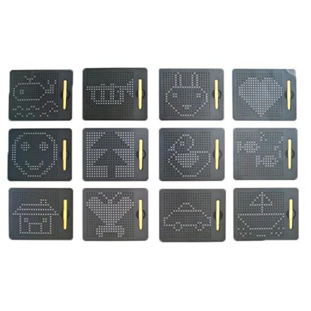 Magnetic drawing board pictures