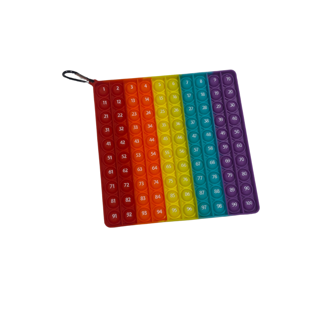 Hundreds chart pop it board