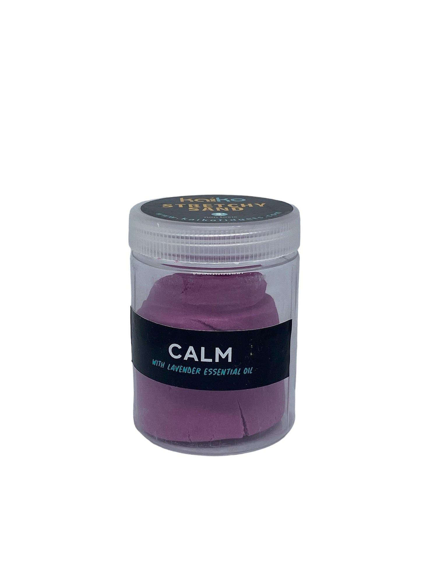 Calm lavender essential oil sand