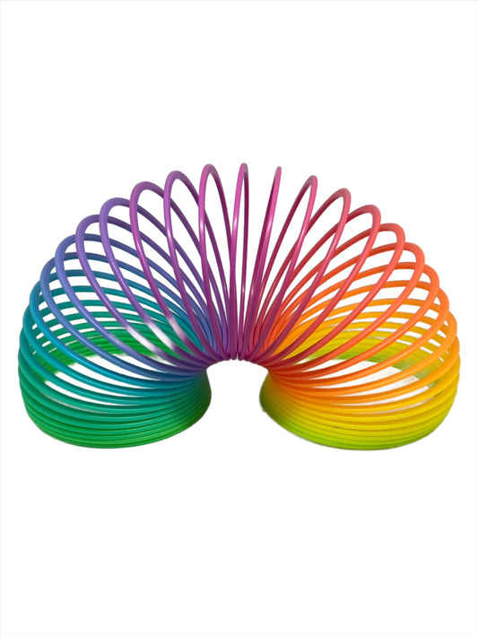 rainbow slinky magic spring