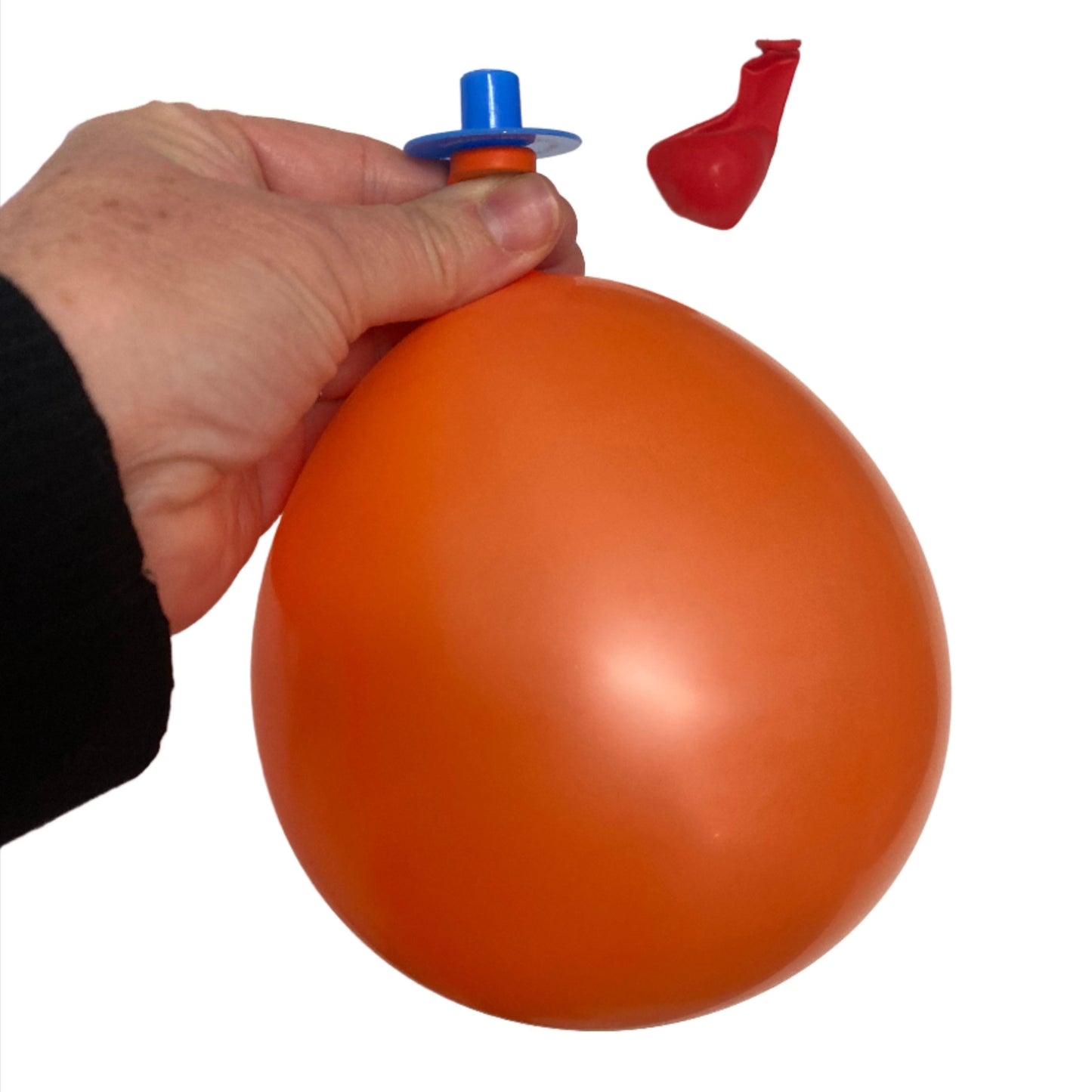 Inflate the balloon chopper