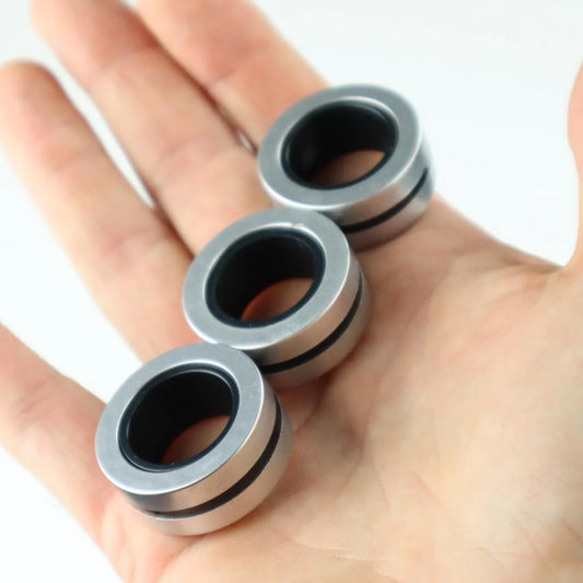 Kaiko Magnetic Fidget Rings in the palm
