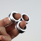 Kaiko Magnetic Fidget Rings on 3 fingers
