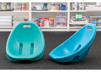 Sensory rocker chairs in the classroom