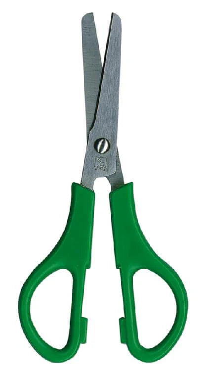 green left-handed student scissors