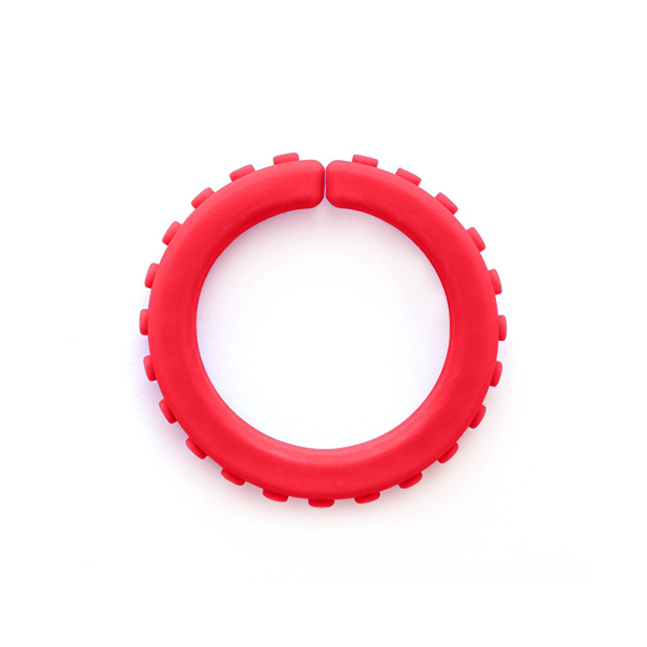 Red Standard textured bangle chewlery