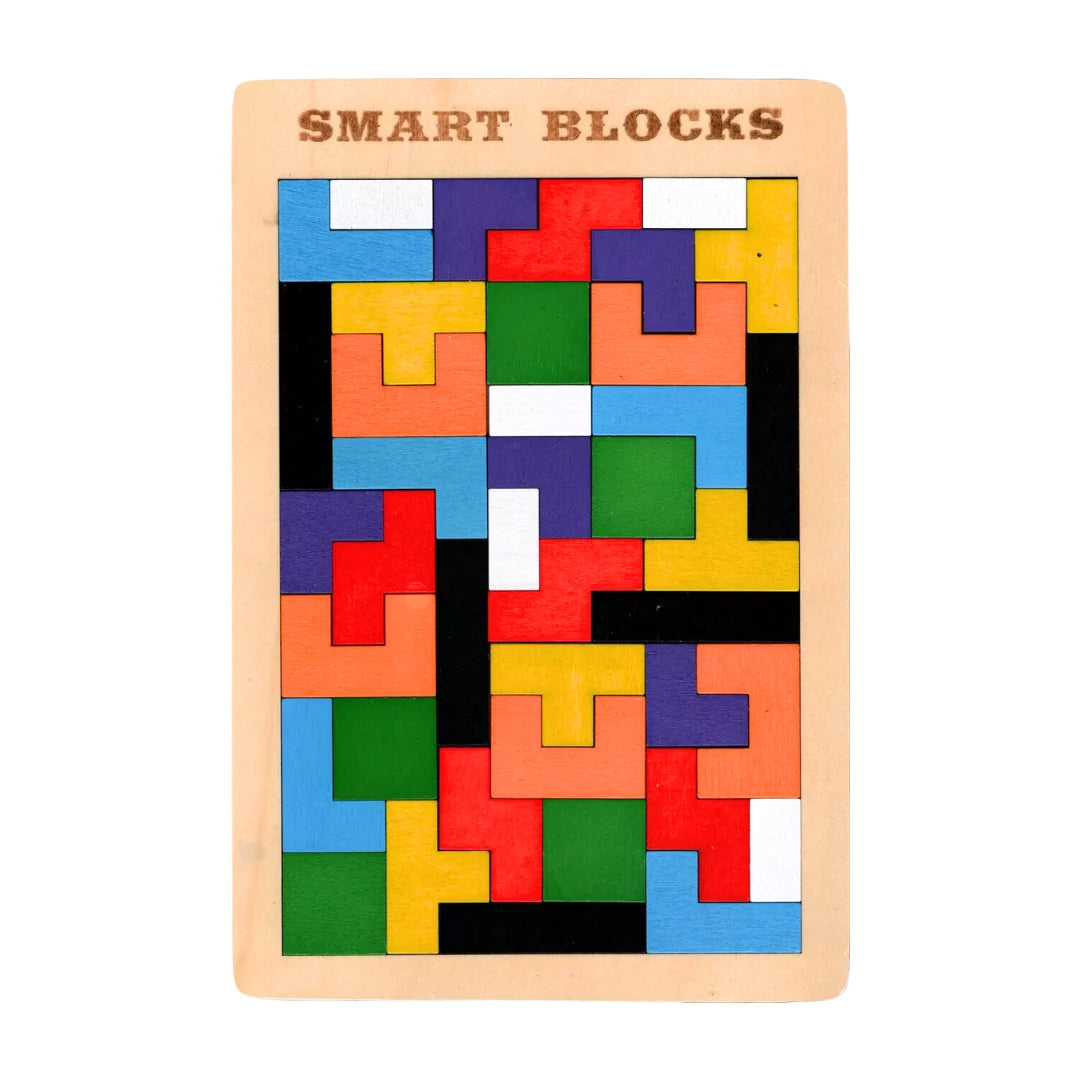Smart blocks Tetris puzzle