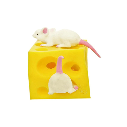 stretchy mouse and cheese fidget