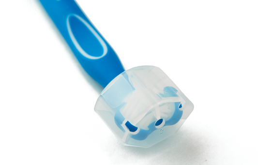 three headed Surround toothbrush with cover
