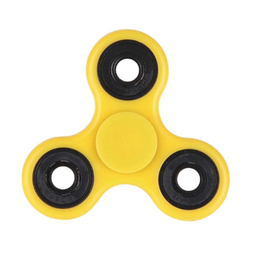 Yellow classic fidget spinner