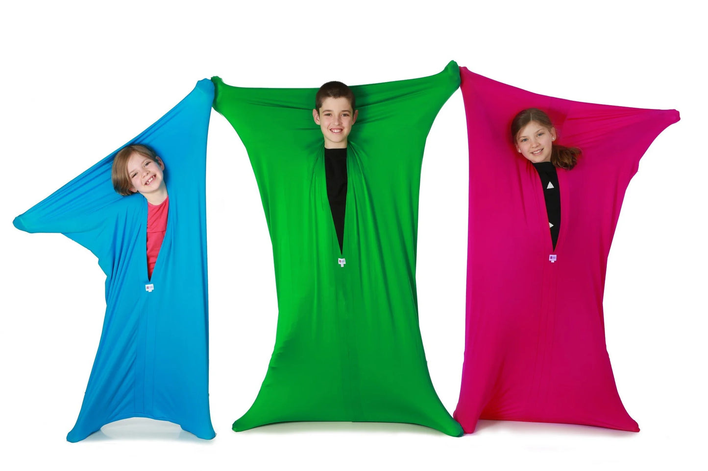 3 kids in bodysocks