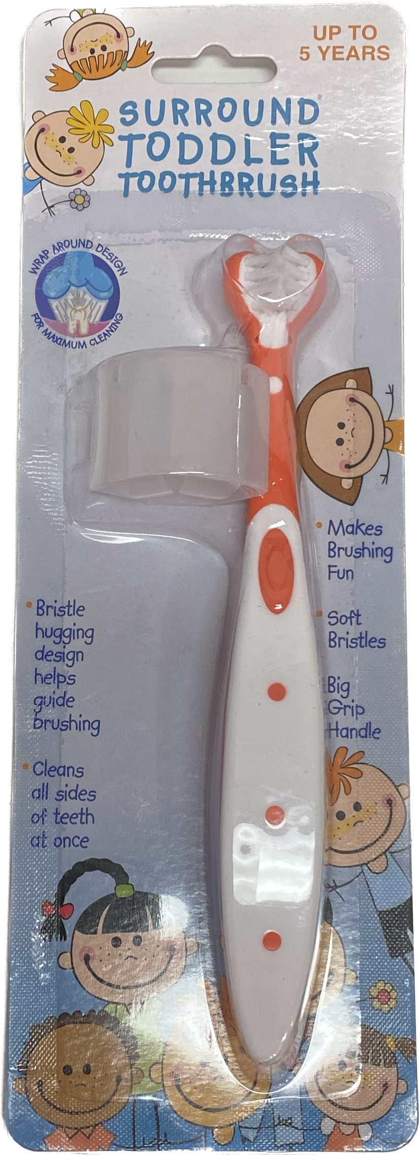 surround toddler toothbrush for kids