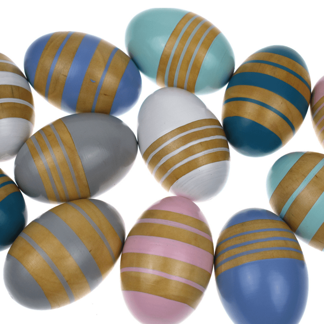 Wooden Egg Shakers