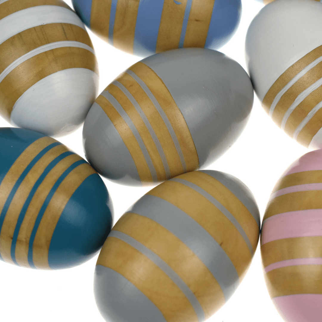 Wooden Egg Shakers