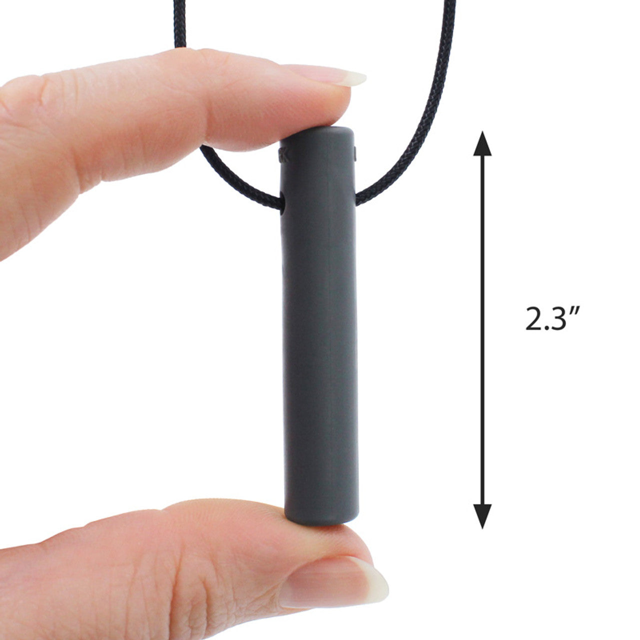 hollow bite tube chewable jewelry  size