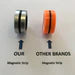 Comparison of Kaiko Magnetic Fidget ring to other brands