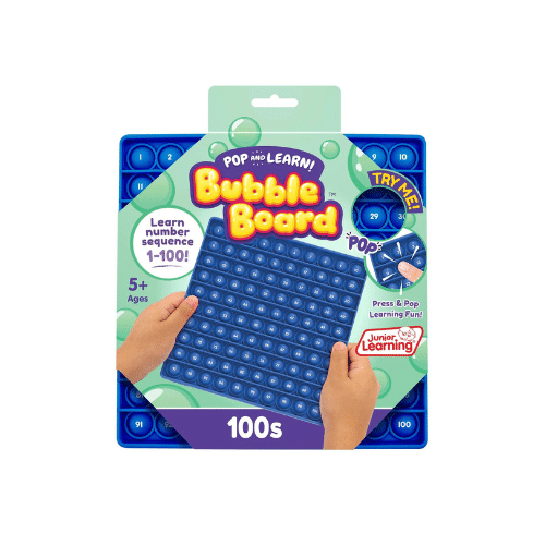 100s pop and learn bubble board