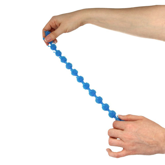 stretched centipede blue