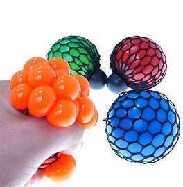 gooey mesh squeeze ball