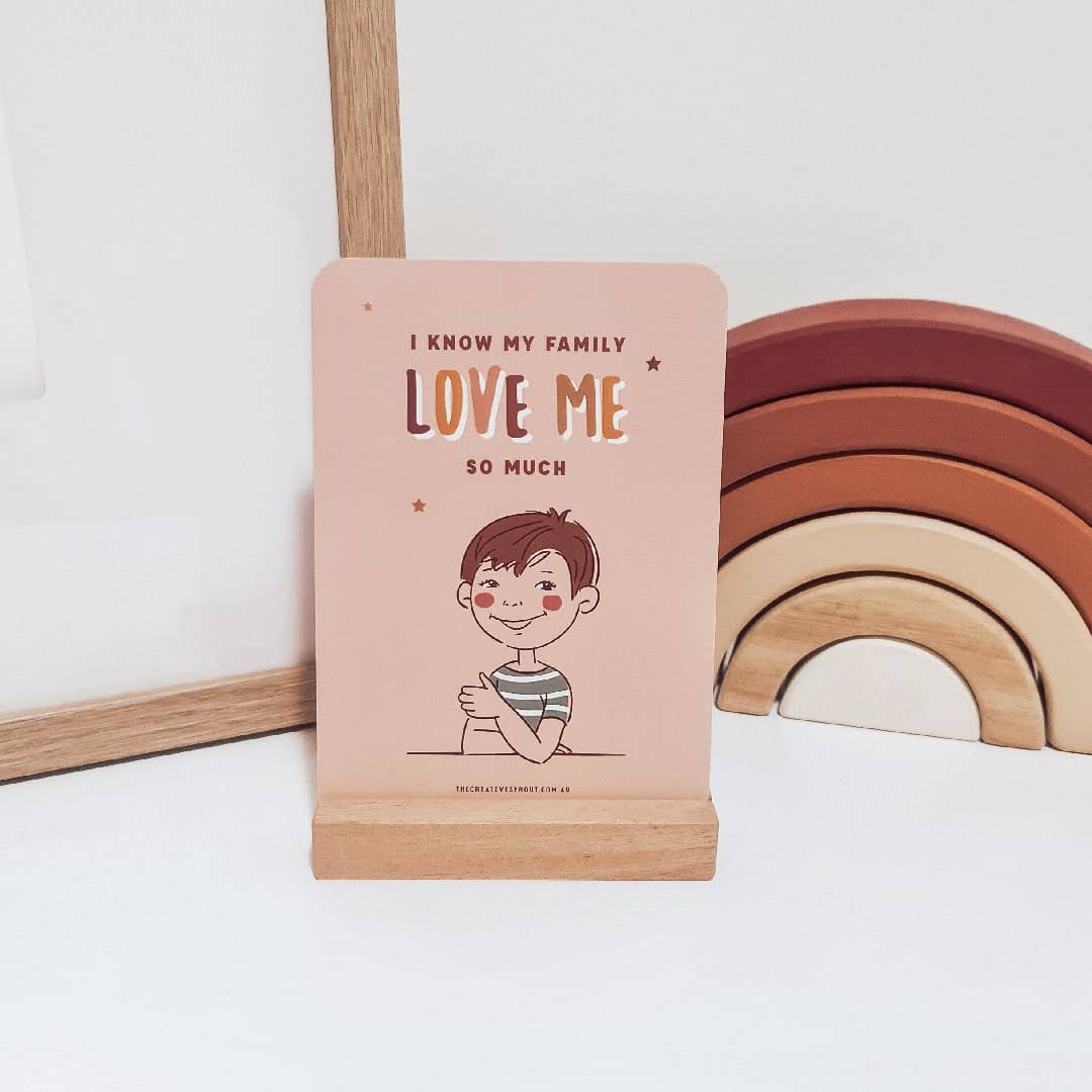 Wooden Card Holder - Perfect Card Companion