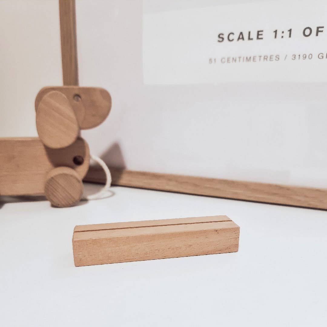 Wooden Card Holder - Perfect Card Companion