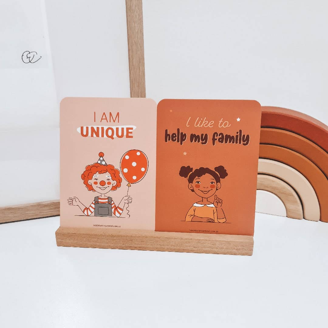 Wooden Card Holder - Perfect Card Companion
