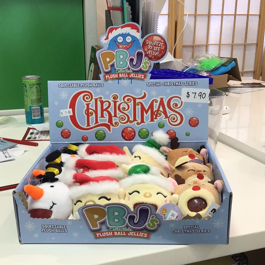 Christmas Plush Ball Jellies (PBJs)