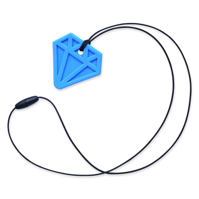 Image of ARK Diamond Chewable Jewel Necklace showing breakaway cord