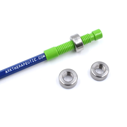 Green weighted Pencil Topper with removable weights