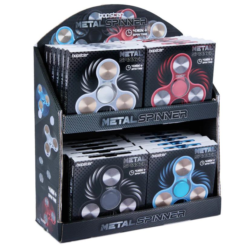Metal Fidget Spinner – Classic Tri Fidget Spinner | Bopster