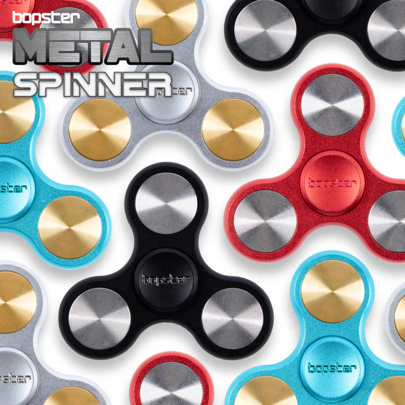 Metal Fidget Spinner – Classic Tri Fidget Spinner | Bopster