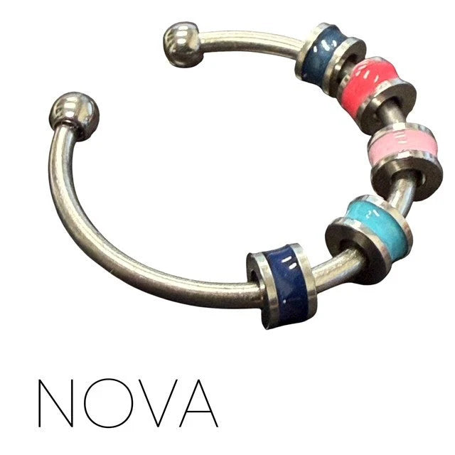 Nova Fidget Ring - Stainless Steel