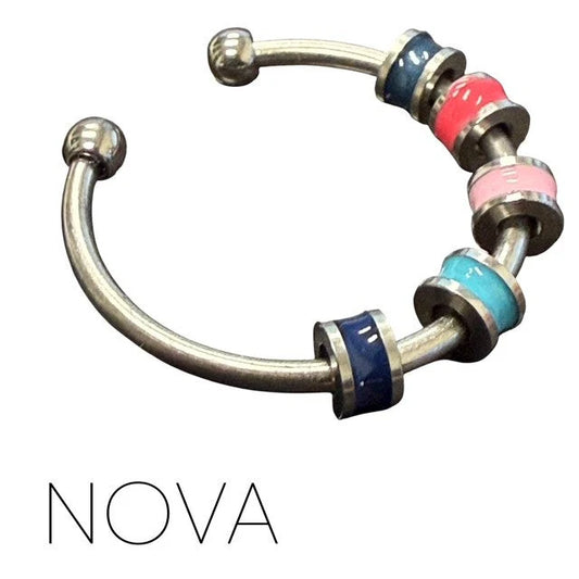 Nova Fidget Ring - Stainless Steel