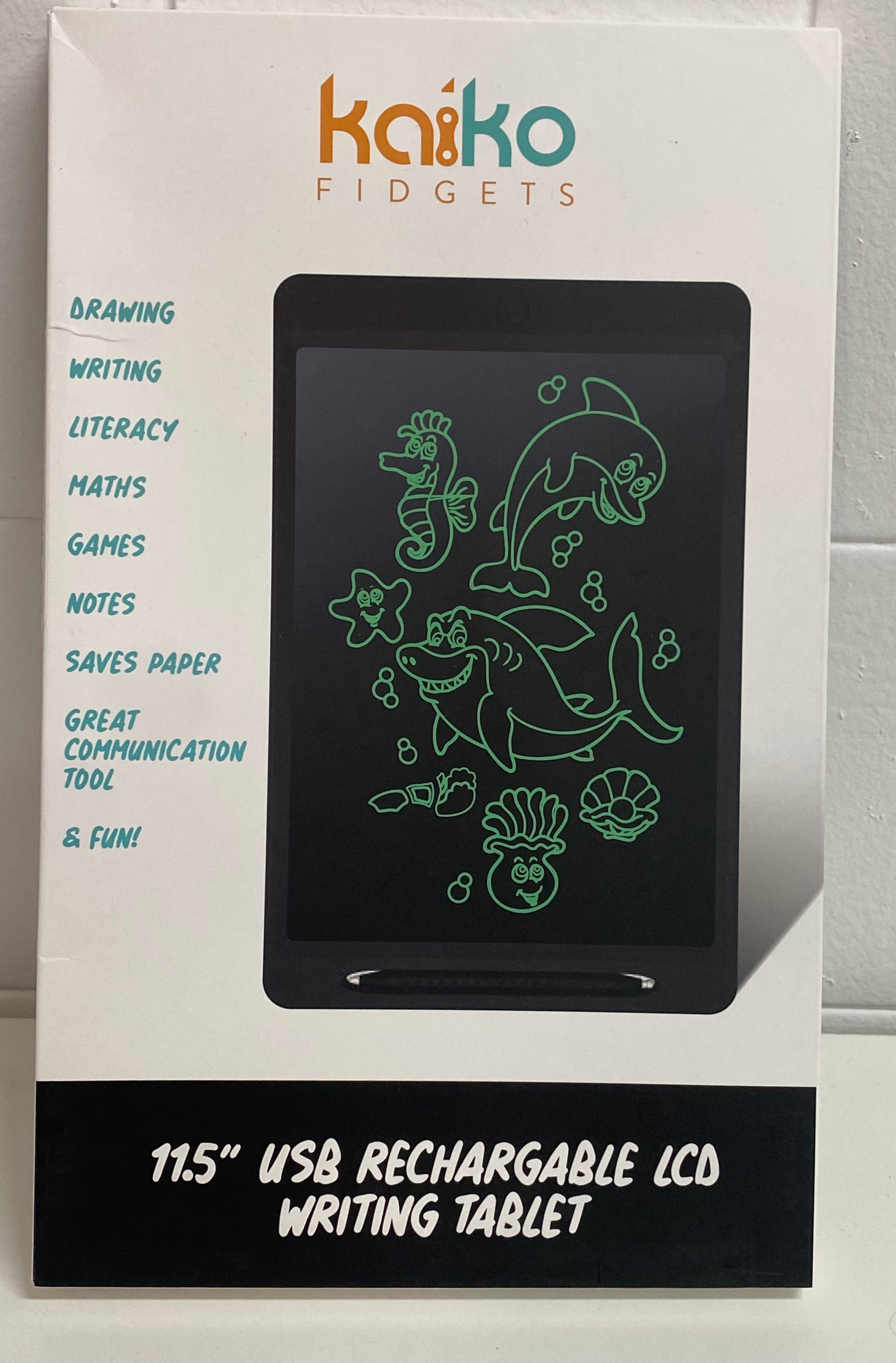 Kaiko USB rechargeable LCD writing tablet