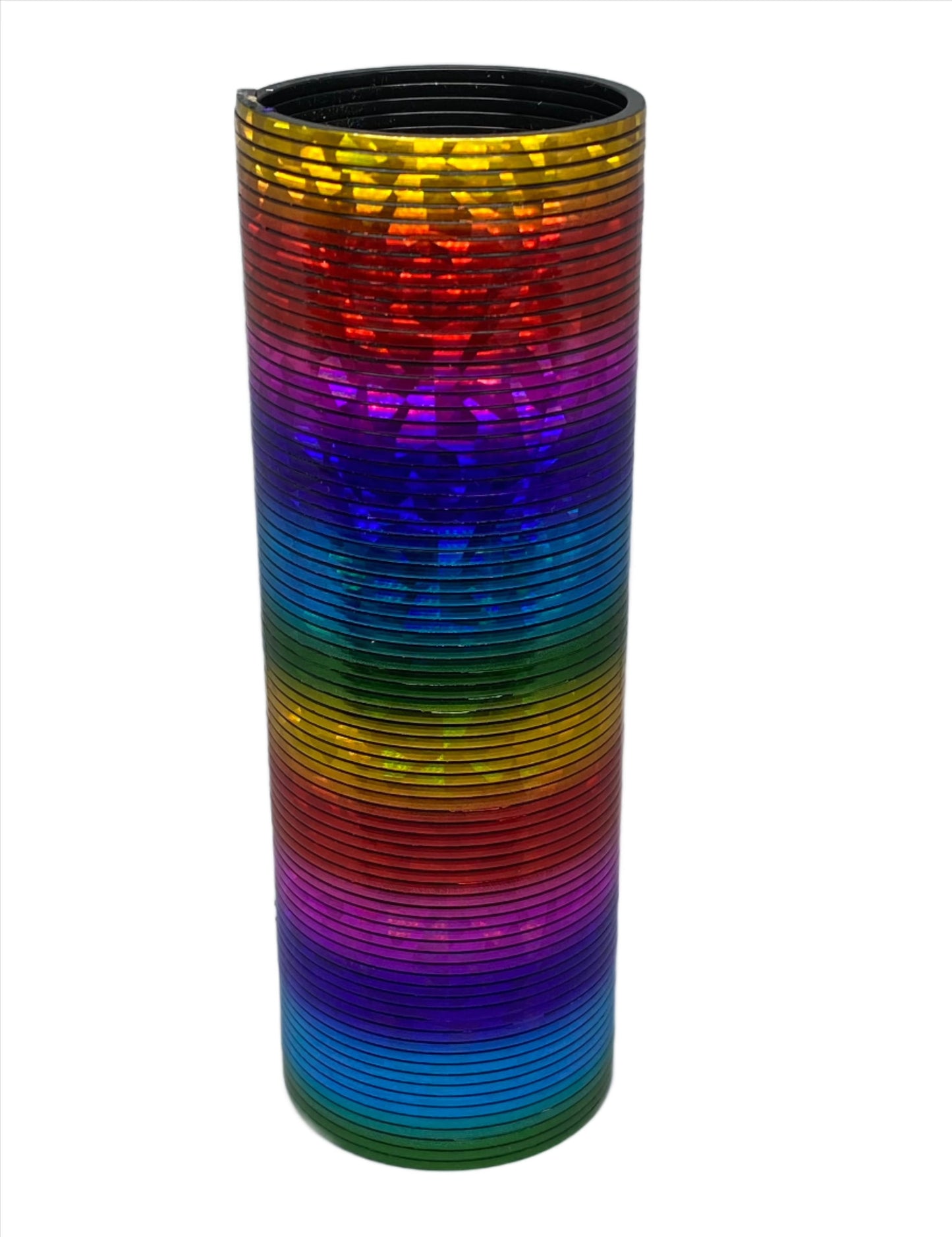 rainbow plastic slinky 15cm